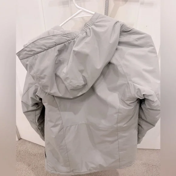 Columbia Kids Winter Jacket | Size: Med | Color: Grey w/ pink trim - Picture 2 of 5